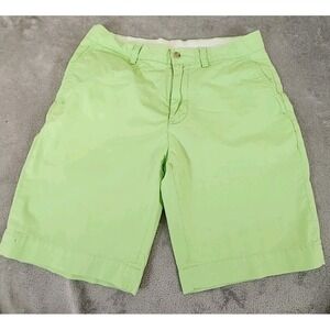 Polo Raplph Lauren‎ Shorts Mens 30 Green Classic Fit 100% Cotton Casual Preppy